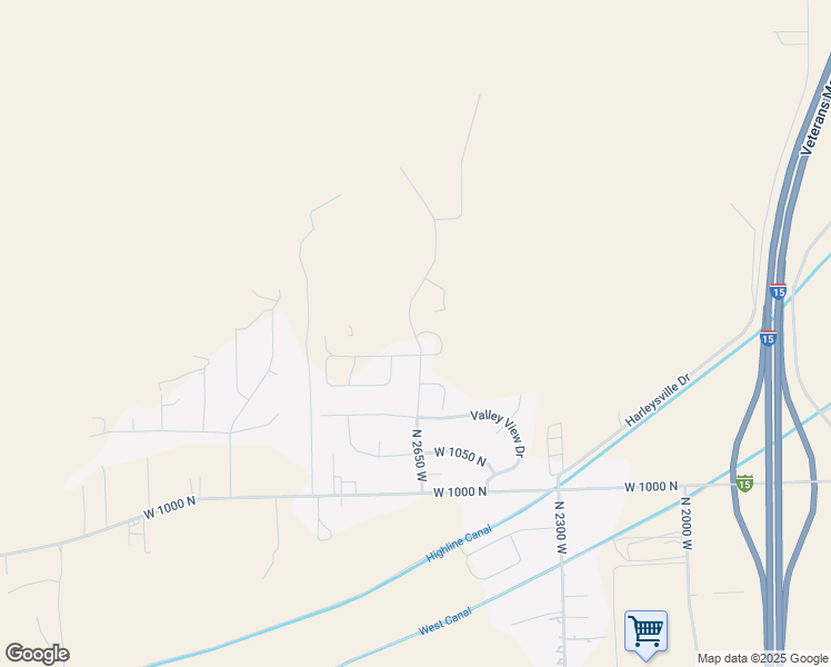 map of restaurants, bars, coffee shops, grocery stores, and more near North 7825 West in Tremonton