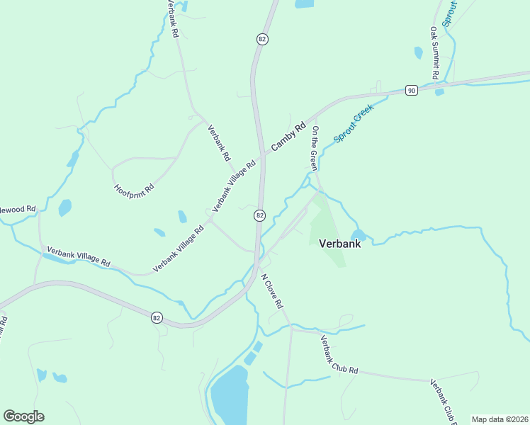 map of restaurants, bars, coffee shops, grocery stores, and more near 3392 New York 82 in Verbank