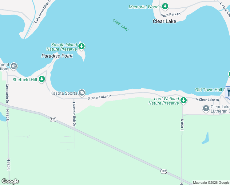 map of restaurants, bars, coffee shops, grocery stores, and more near 848 Lake Drive Clear Lake in Fremont