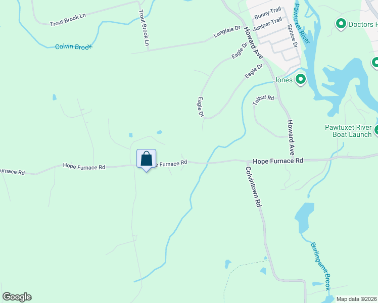map of restaurants, bars, coffee shops, grocery stores, and more near 229 Hope Furnace Road in Scituate