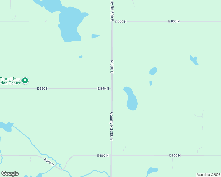 map of restaurants, bars, coffee shops, grocery stores, and more near 2000 East 850 North in La Porte