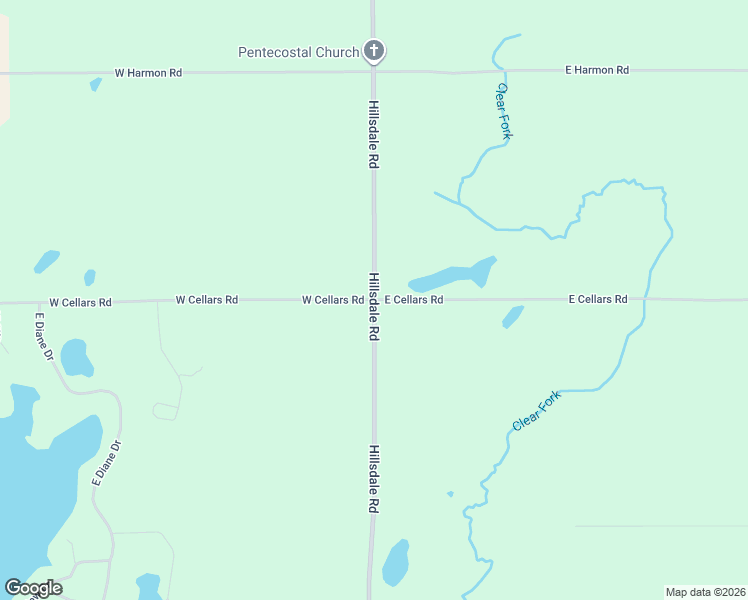 map of restaurants, bars, coffee shops, grocery stores, and more near 13480 Hillsdale Road in Camden