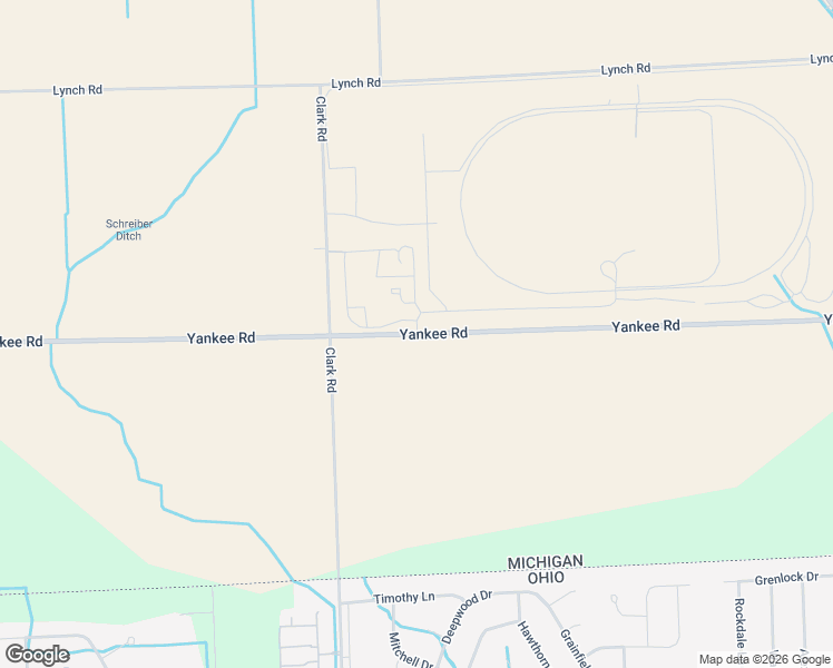 map of restaurants, bars, coffee shops, grocery stores, and more near 8185 Yankee Road in Ottawa Lake