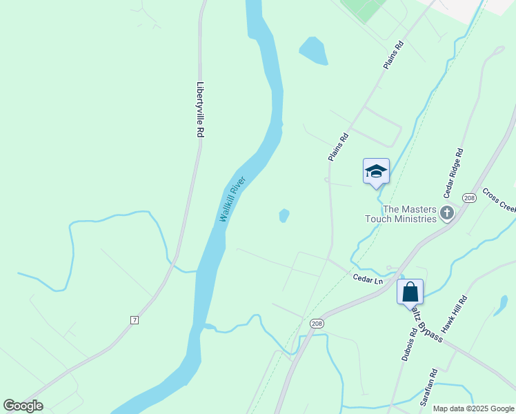 map of restaurants, bars, coffee shops, grocery stores, and more near 167 Plains Road in New Paltz
