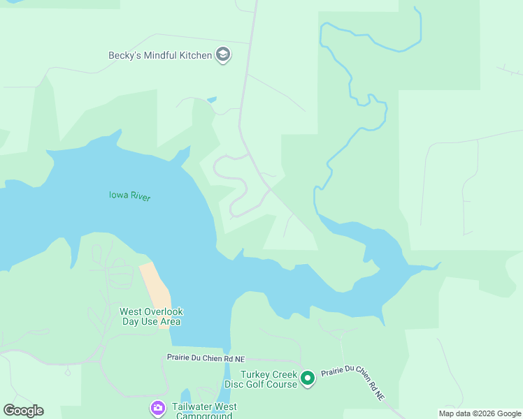 map of restaurants, bars, coffee shops, grocery stores, and more near 2777 Lake View Drive Northeast in Solon