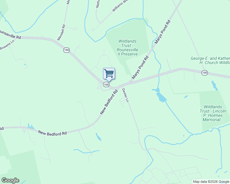 map of restaurants, bars, coffee shops, grocery stores, and more near 681 New Bedford Road in Rochester