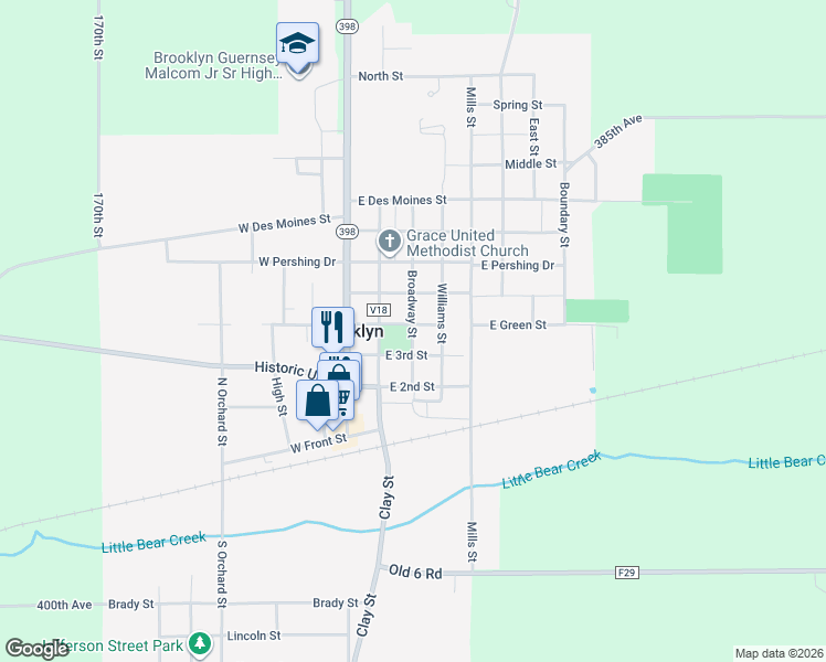 map of restaurants, bars, coffee shops, grocery stores, and more near 373 Broadway Street in Brooklyn