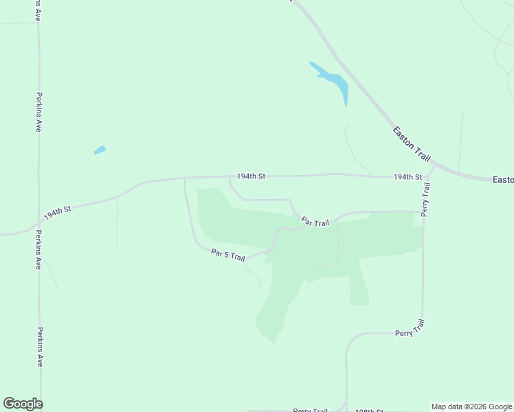 map of restaurants, bars, coffee shops, grocery stores, and more near 2974 Par Trail in Woodbine