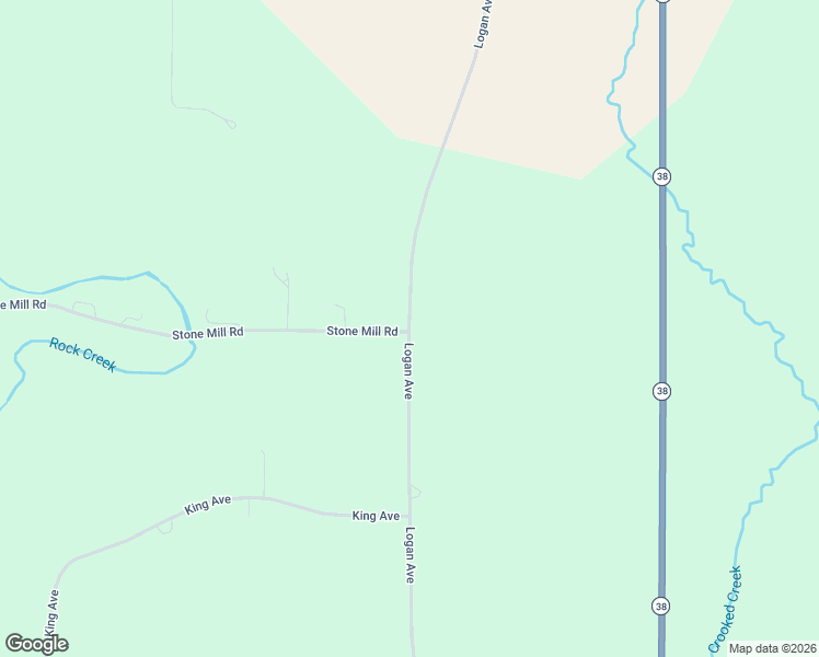 map of restaurants, bars, coffee shops, grocery stores, and more near 1474 Logan Avenue in Tipton