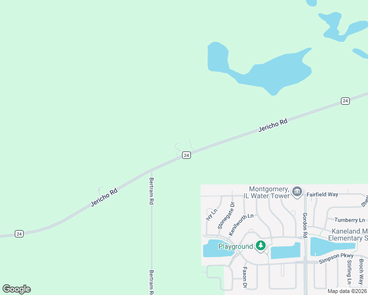 map of restaurants, bars, coffee shops, grocery stores, and more near 41W350 Jericho Road in Aurora