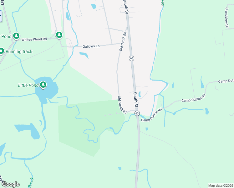 map of restaurants, bars, coffee shops, grocery stores, and more near 205 Old South Road in Litchfield