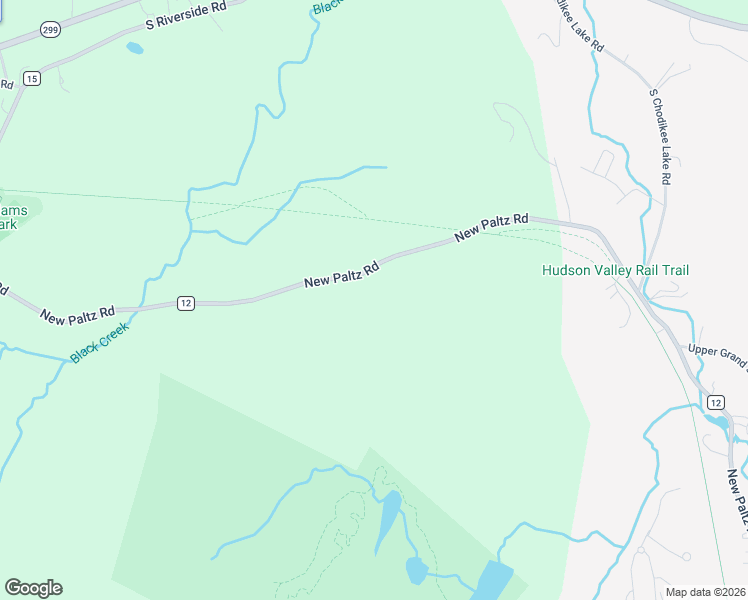 map of restaurants, bars, coffee shops, grocery stores, and more near 247 New Paltz Road in Highland