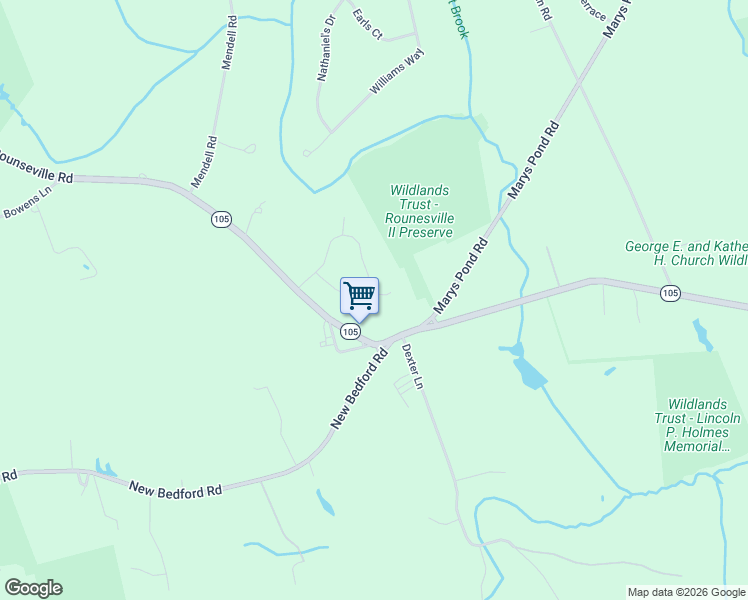 map of restaurants, bars, coffee shops, grocery stores, and more near 565 Rounseville Road in Rochester