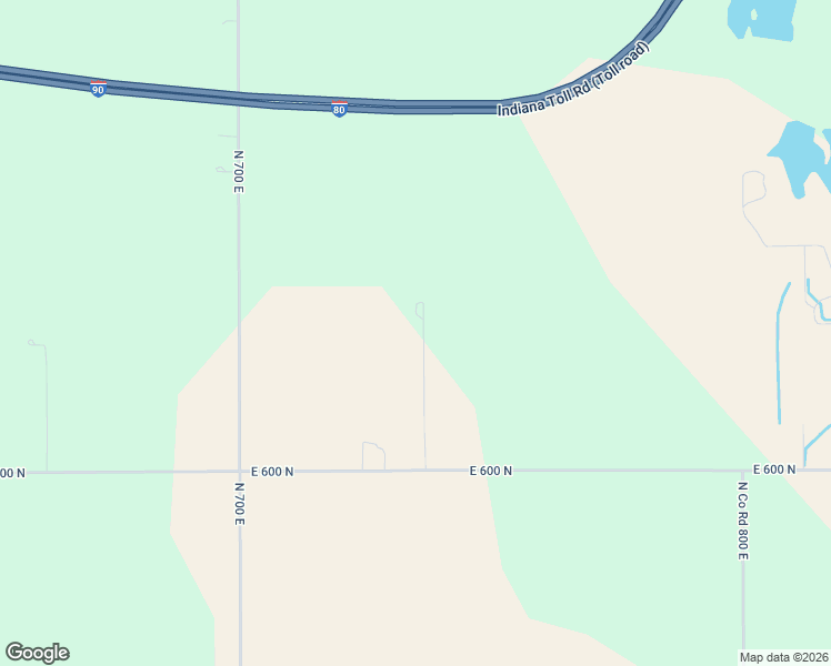 map of restaurants, bars, coffee shops, grocery stores, and more near 7365 East 600 North in Howe