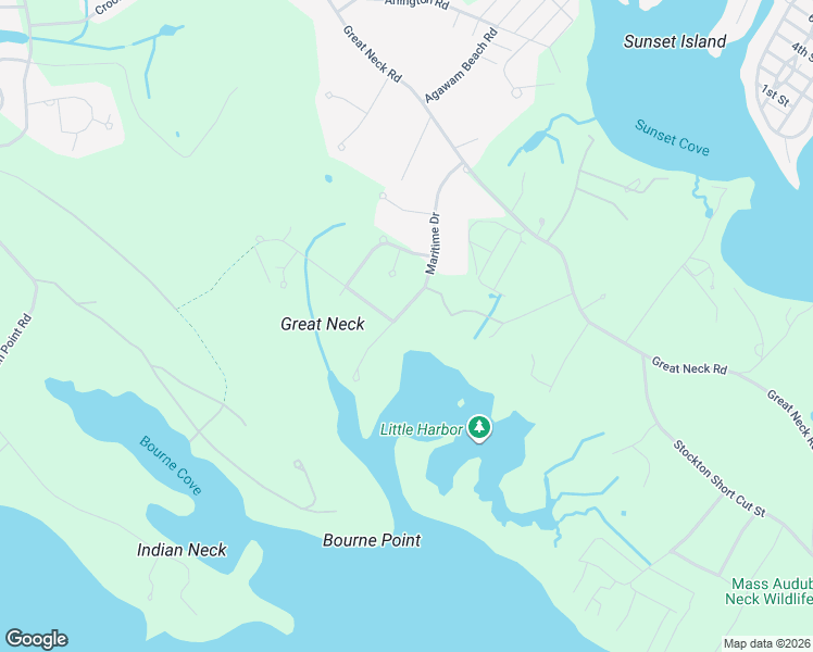 map of restaurants, bars, coffee shops, grocery stores, and more near 20 Maritime Drive in Wareham