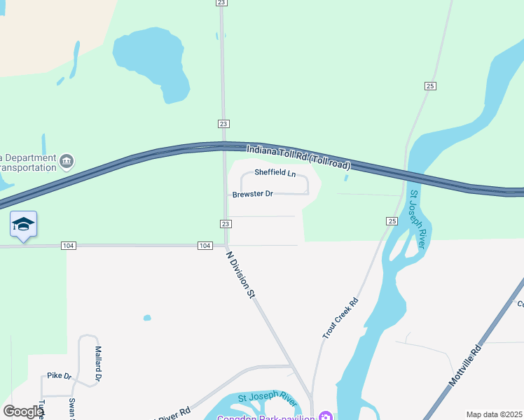 map of restaurants, bars, coffee shops, grocery stores, and more near 18422 Wee Acres Dr in Bristol