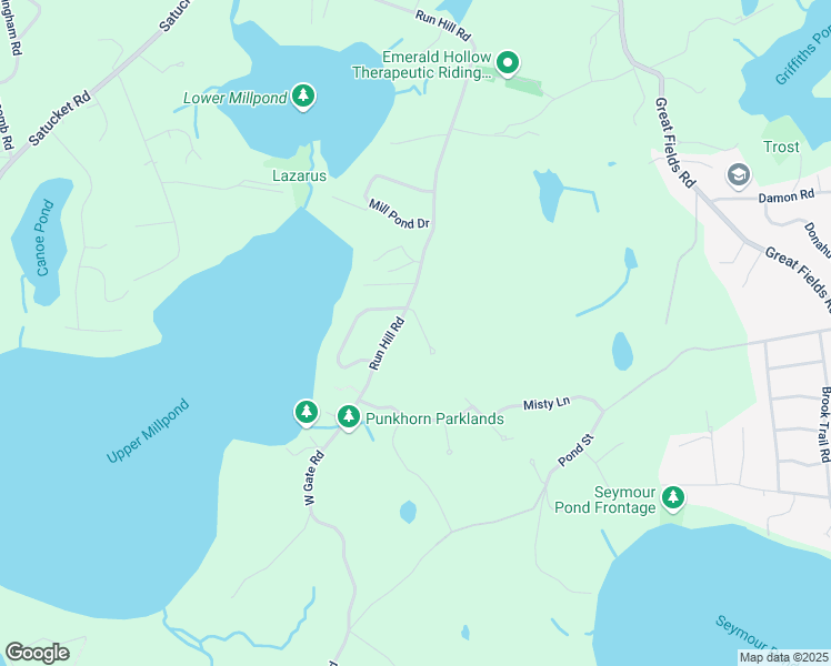 map of restaurants, bars, coffee shops, grocery stores, and more near 3 Pitch Pine Road in Brewster