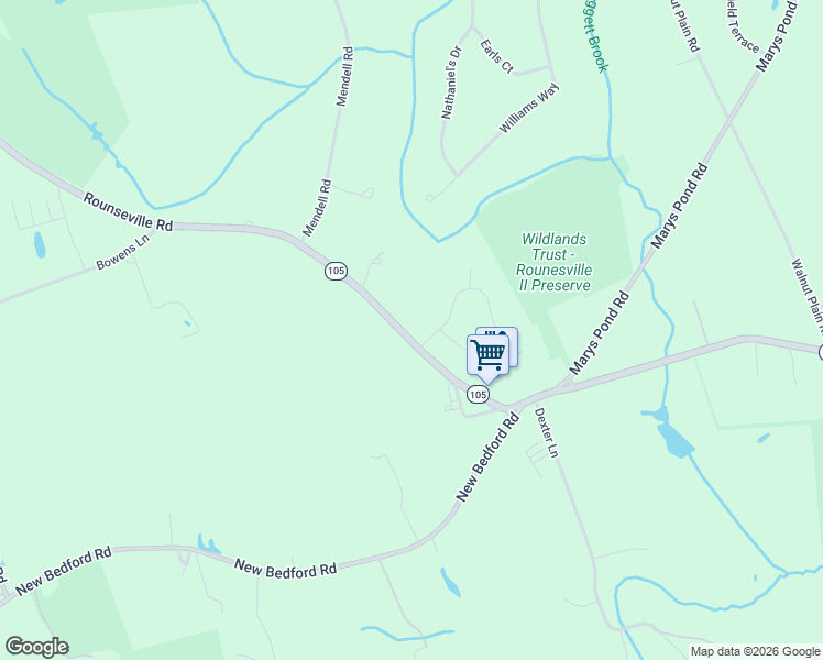 map of restaurants, bars, coffee shops, grocery stores, and more near 515 Rounseville Road in Rochester