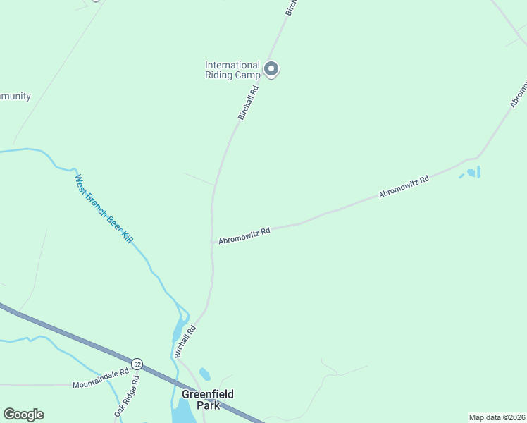 map of restaurants, bars, coffee shops, grocery stores, and more near 126 Abromowitz Road in Ellenville