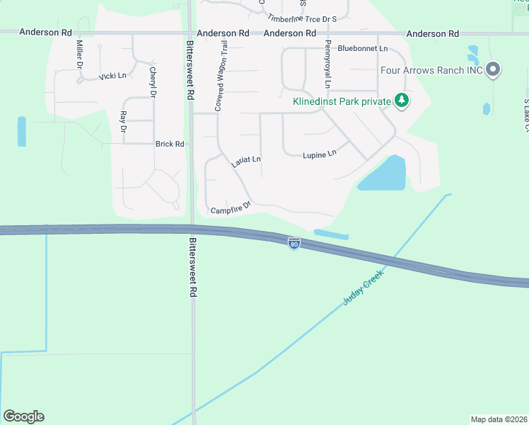 map of restaurants, bars, coffee shops, grocery stores, and more near 12278 Covered Wagon Trail in Granger