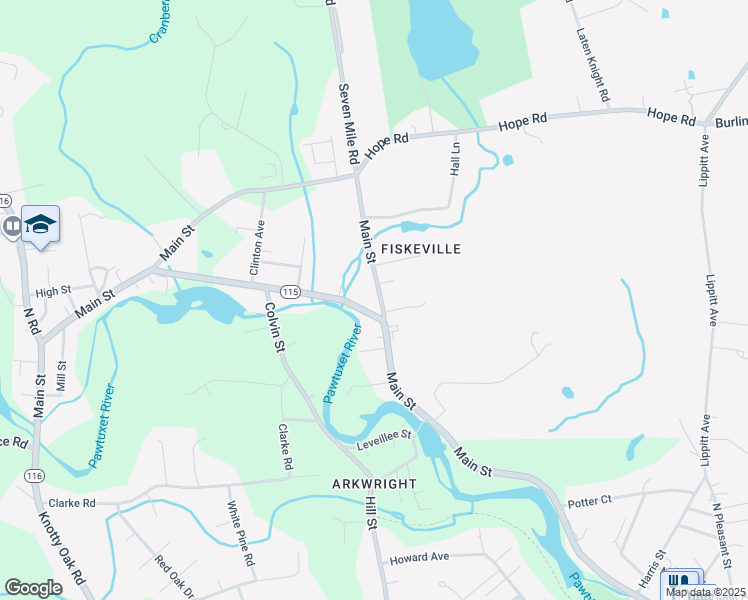 map of restaurants, bars, coffee shops, grocery stores, and more near 264 Main Street in Scituate