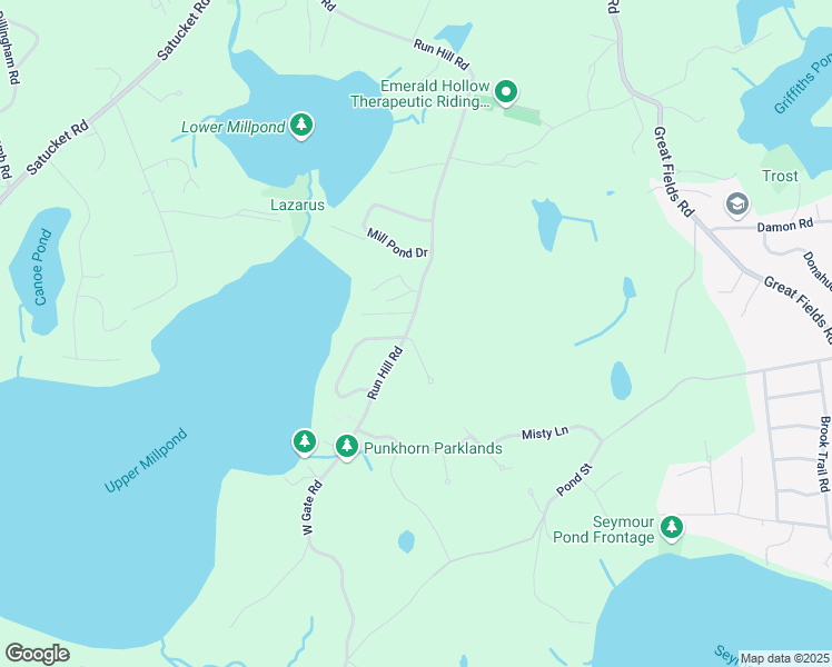 map of restaurants, bars, coffee shops, grocery stores, and more near 3 Pitch Pine Road in Brewster