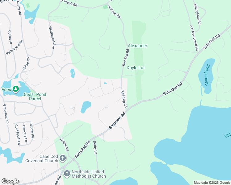 map of restaurants, bars, coffee shops, grocery stores, and more near 33 Sturbridge Way in Brewster