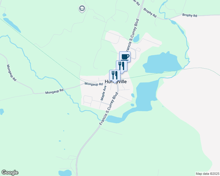 map of restaurants, bars, coffee shops, grocery stores, and more near 189 Main Street in Hurleyville