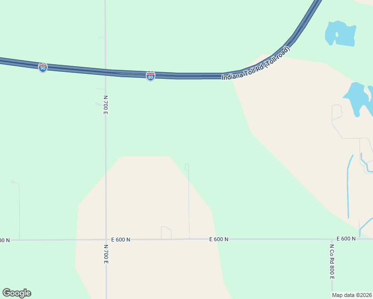 map of restaurants, bars, coffee shops, grocery stores, and more near 7365 East 600 North in Howe