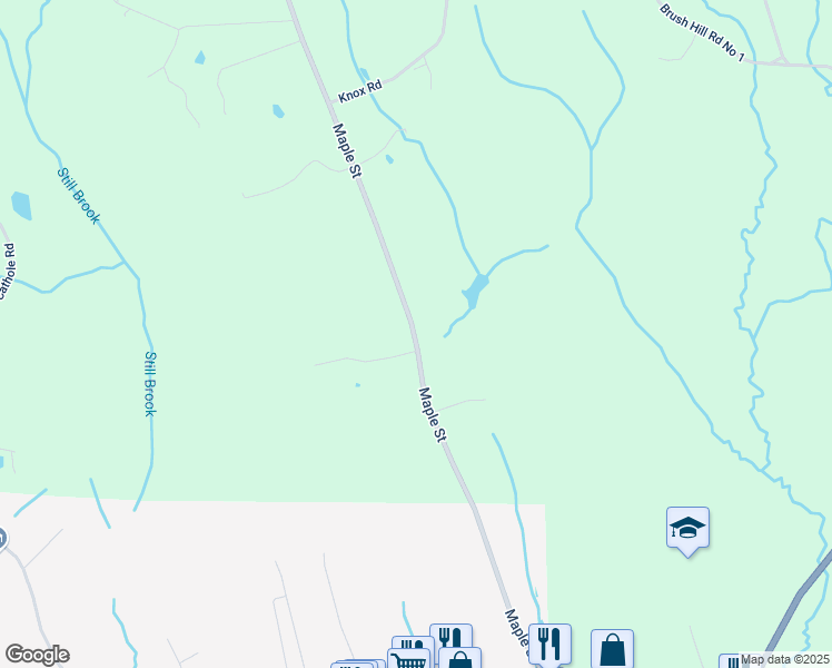 map of restaurants, bars, coffee shops, grocery stores, and more near 202 Maple Street in Litchfield