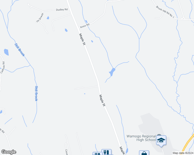 map of restaurants, bars, coffee shops, grocery stores, and more near 202 Maple Street in Litchfield