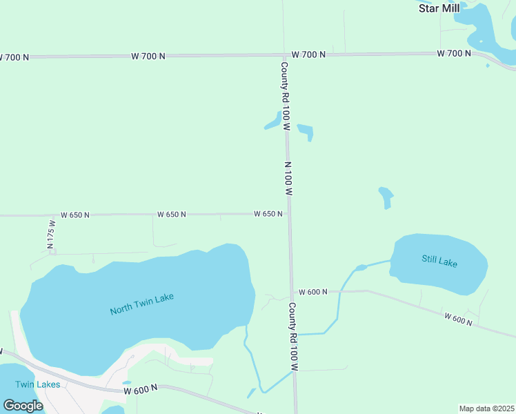 map of restaurants, bars, coffee shops, grocery stores, and more near 1105 West 650 North in Howe