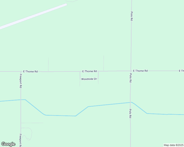 map of restaurants, bars, coffee shops, grocery stores, and more near 30649 East Thome Road in Rock Falls