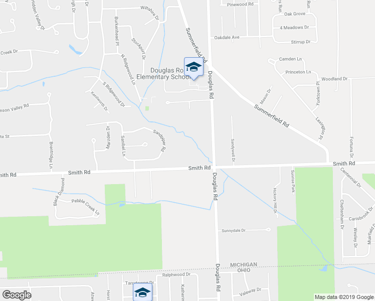 map of restaurants, bars, coffee shops, grocery stores, and more near 2600 Smith Road in Lambertville