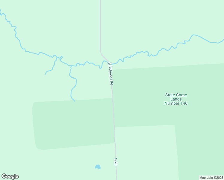 map of restaurants, bars, coffee shops, grocery stores, and more near North Richmond Road in Cambridge Springs