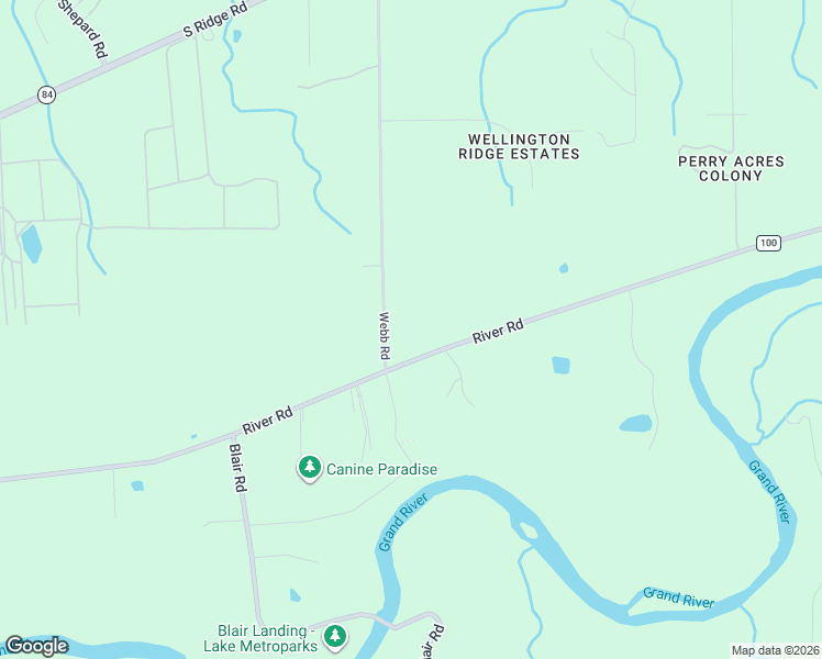 map of restaurants, bars, coffee shops, grocery stores, and more near 5017 Webb Road in Perry