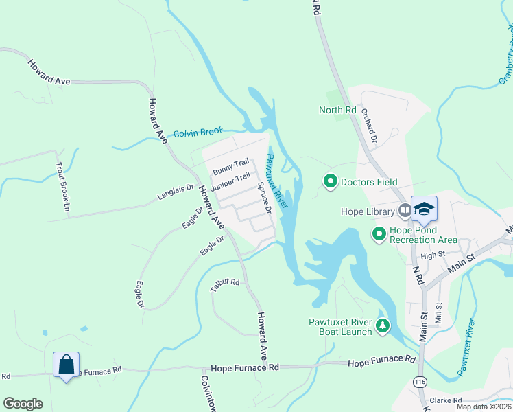 map of restaurants, bars, coffee shops, grocery stores, and more near 29 Spruce Drive in Scituate