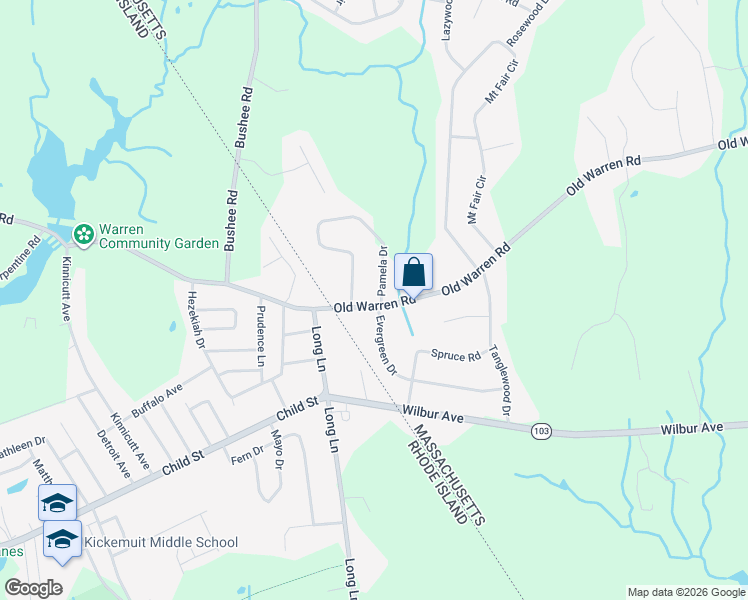 map of restaurants, bars, coffee shops, grocery stores, and more near 300 Pamela Drive in Swansea