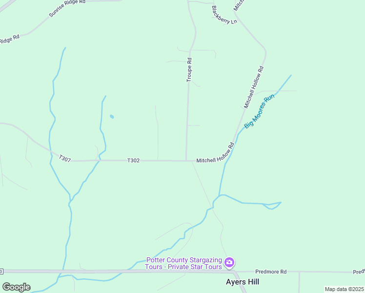 map of restaurants, bars, coffee shops, grocery stores, and more near 17-75 Troupe Road in Coudersport