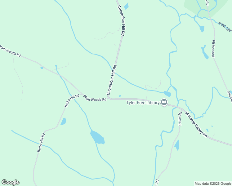 map of restaurants, bars, coffee shops, grocery stores, and more near 9 Cucumber Hill Road in Foster