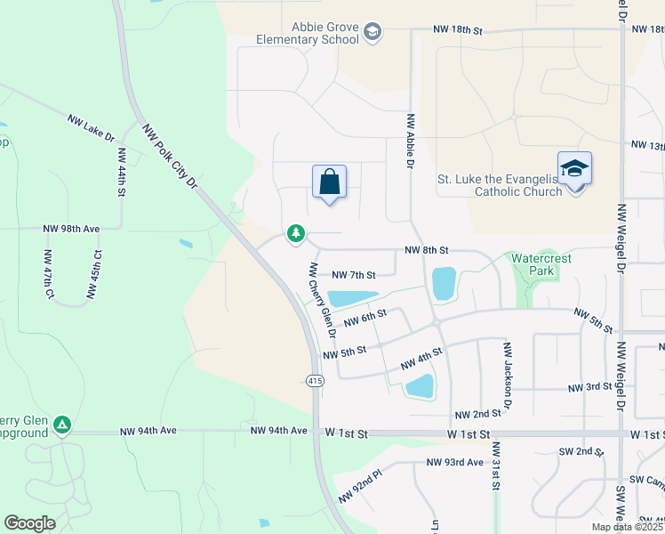 map of restaurants, bars, coffee shops, grocery stores, and more near 5206 Northwest 7th Street in Ankeny