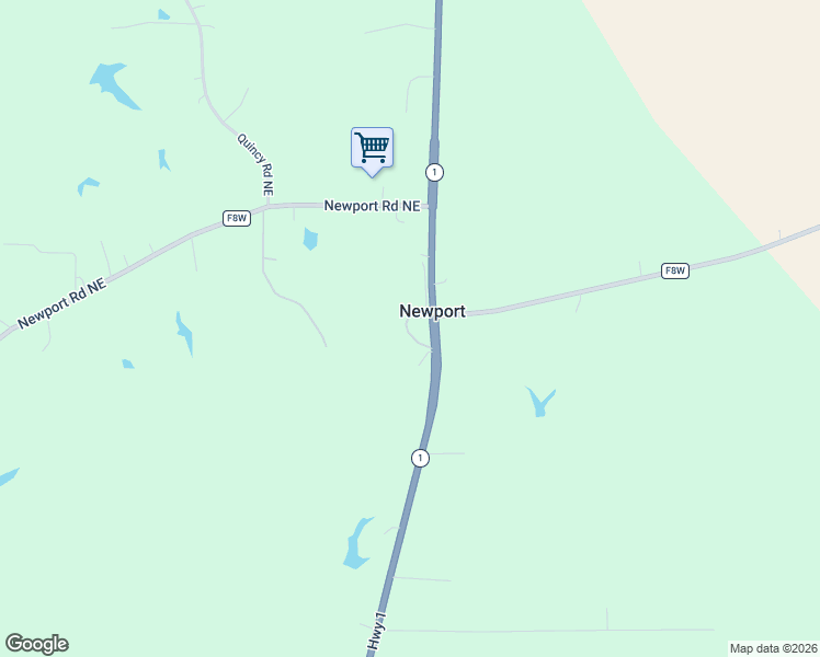 map of restaurants, bars, coffee shops, grocery stores, and more near 2687 Highway 1 in Iowa City
