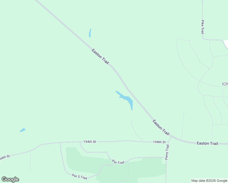 map of restaurants, bars, coffee shops, grocery stores, and more near 2990 Easton Trail in Woodbine