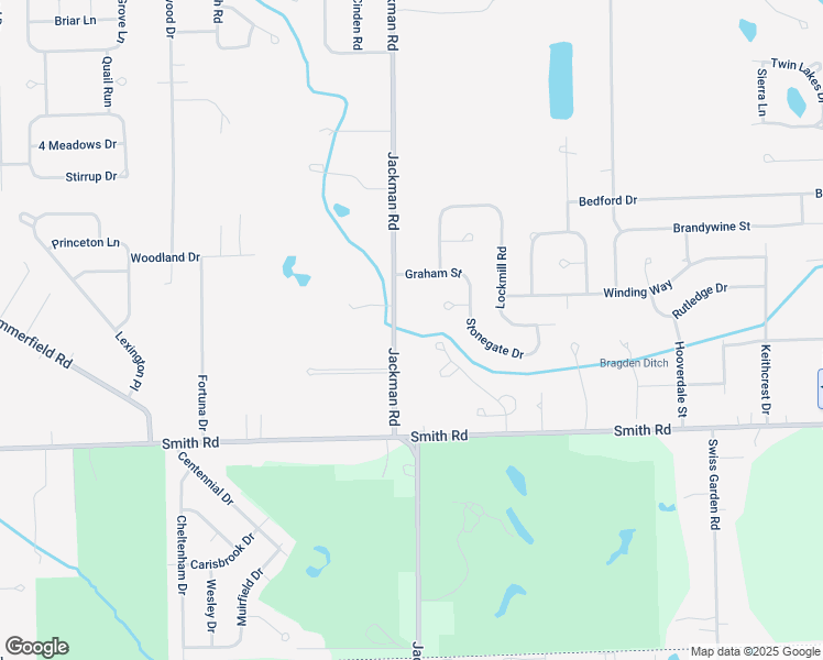 map of restaurants, bars, coffee shops, grocery stores, and more near 6700 Jackman Road in Temperance