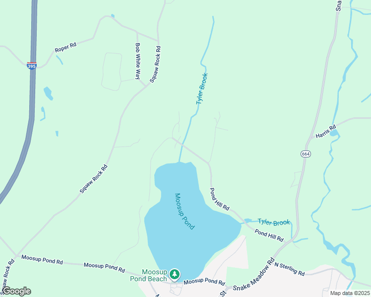 map of restaurants, bars, coffee shops, grocery stores, and more near 233 Pond Hill Road in Plainfield