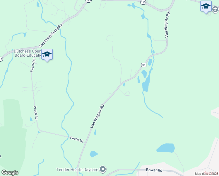 map of restaurants, bars, coffee shops, grocery stores, and more near 835 Van Wagner Road in Poughkeepsie