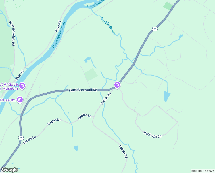 map of restaurants, bars, coffee shops, grocery stores, and more near 107 Kent Cornwall Road in Kent