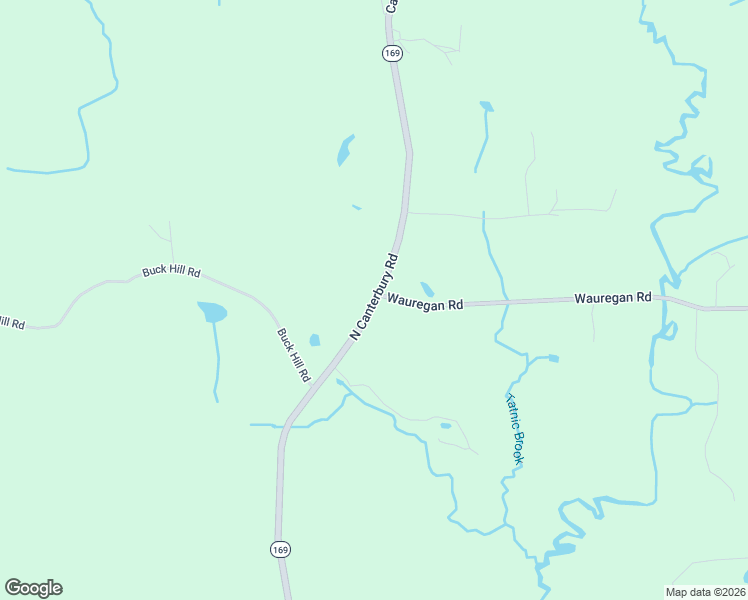 map of restaurants, bars, coffee shops, grocery stores, and more near 390 North Canterbury Road in Canterbury