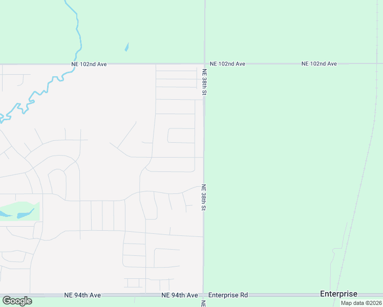 map of restaurants, bars, coffee shops, grocery stores, and more near 9898 Northeast 38th Street in Elkhart