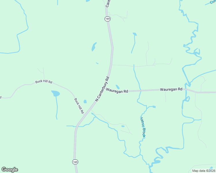 map of restaurants, bars, coffee shops, grocery stores, and more near 390 North Canterbury Road in Canterbury